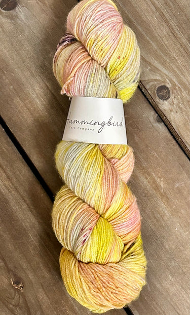 Hummingbird Yarn- DK 80% Superwash Merino, 10% Cashmere, 10% Recycled Nylon