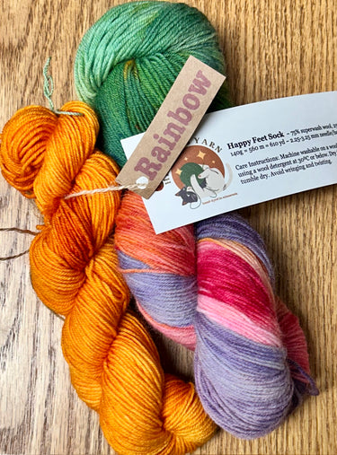 Happy Feet Sock yarn Sets by Hercules Yarn