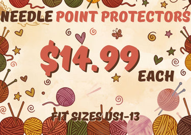 larg box of Silicone Needle Point Protectors