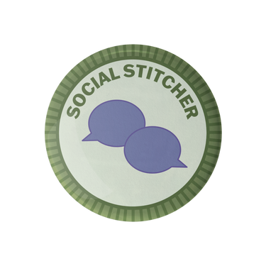 Social Stitcher Merit Badge
